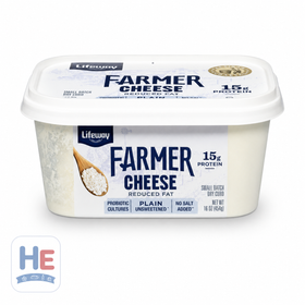 Lifeway Old Fashioned Reduced-Fat Farmer Cheese 454g (1lb)