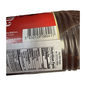 Grude Red Wine Vinegar Croatian 1L (33.8fl oz)