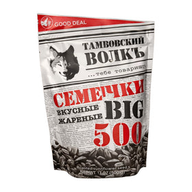 Tambovskiy Volk Roasted Sunflower Seeds, Russian 500g (17.6oz)