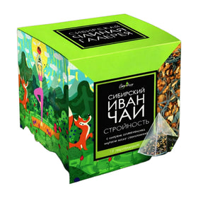 Bionergy Ivan Tea Slimness Ginger & Sea Buckthorn, Polish Herbal Tea 63g (2.2oz)
