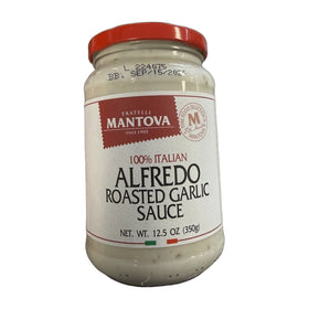 Fratelli Mantova Alfredo Sauce, Italian Roasted Garlic 350g (12.3oz)