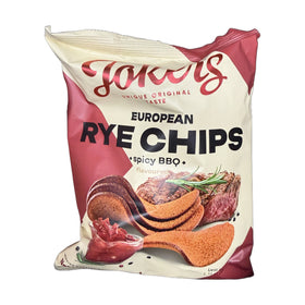Jokers European Rye Chips Spicy BBQ 100g (3.5oz)