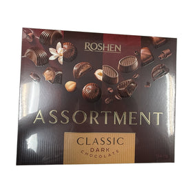 Roshen Classic Dark Chocolate Assortment, Ukrainian 154g (5.4oz)