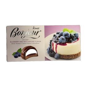 Konti Bonjour Dessert Blueberry & Mascarpone Flavor, Ukrainian Cake 140g (4.9oz)