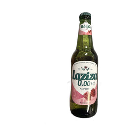 Laziza Non-alcoholic Malt Beverage Raspberry 330ml (11.2fl oz)