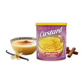 Adonis Spices Vanilla Custard Powder, Lebanese Baking Mix 340g (12oz)