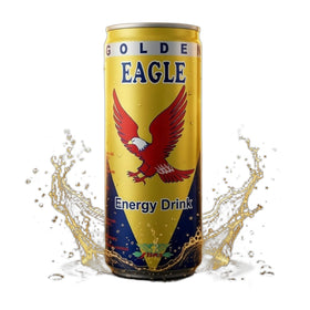 Golden Eagle Sugar Free Energy Drink, Kosovar 250ml (8.5fl oz)