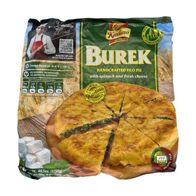 Kadino Handcrafted Filo Pie with Spinach & Fresh Cheese, Macedonian Burek 1.1kg (2.5lb)