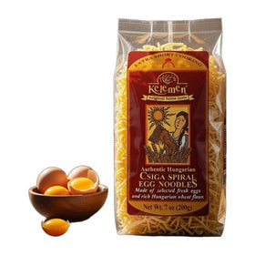 Kelemen Csiga Spiral Egg Noodles, Hungarian Pasta 220g (7.8oz)