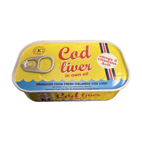 See Can Cod Liver in Own Oil 121g (4.3oz)