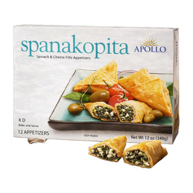 Apollo Spanakopita Spinach & Cheese Phyllo Appetizers 340g (12oz)
