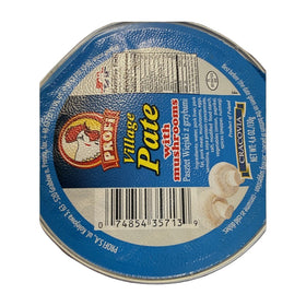 Profi Village Pate With Mushrooms, Romanian Meat Spread 130g (4.6oz)