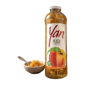 Yan Peach Compote, Armenian Fruit Beverage 946mL (32 fl oz)