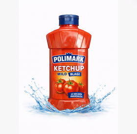 Polimark Mild Ketchup, Serbian Style 500g (1.1lb)