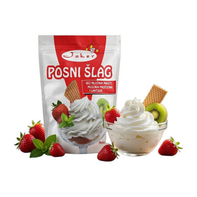 Joker Lenten White Whipped Cream Powder, Serbian Posni Slag 55g (1.9oz)