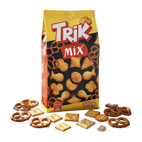 Banini Trik Party Mix Salted Snacks, Serbian Assortment 300g (10.6oz)