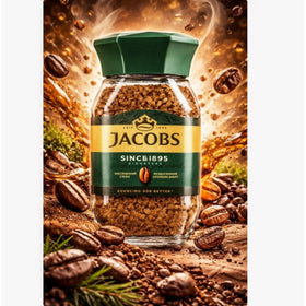 Jacobs Monarch Instant Coffee, German Roast 190g (6.7oz)
