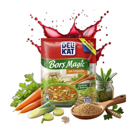 Delikat Borscht Sour Soup Base, Romanian Seasoning Mix 65g (2.3oz)
