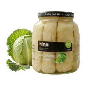 Hina Sour Cabbage Leaves, Croatian Pickled Vegetables 1.6kg (3.5lb)