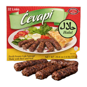 Brother & Sister Halal Cevapi Bosnian Style Sausage 725g (1.6lb)