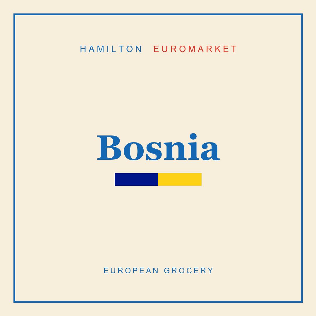 Bosnia — Hamilton Euromarket