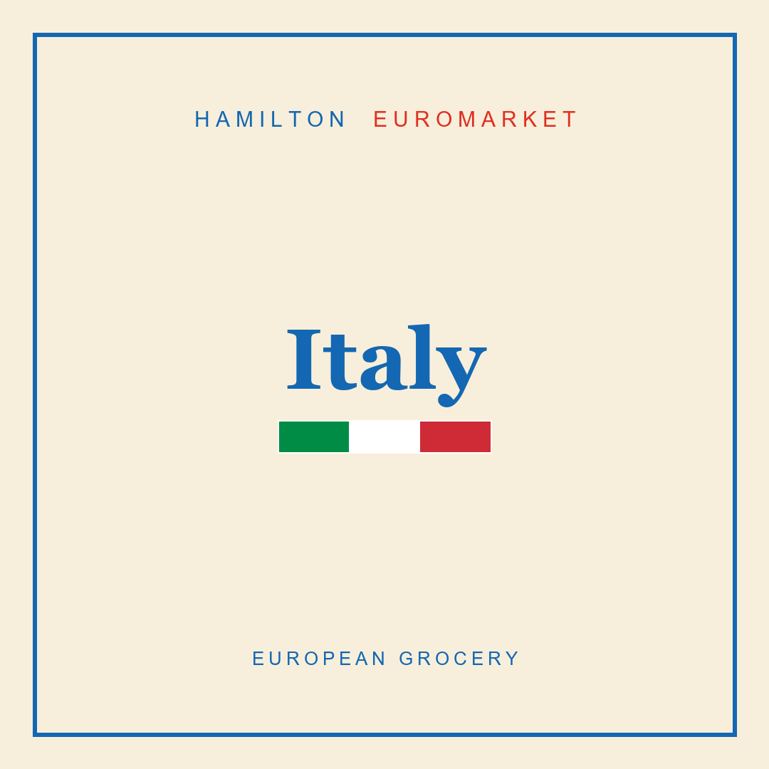 Italy — Hamilton Euromarket