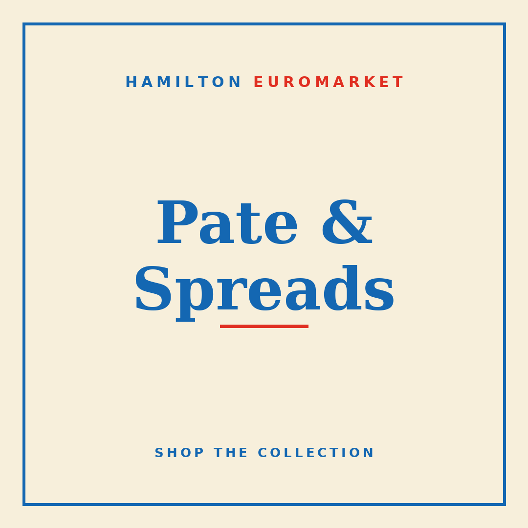 Pate & Spreads — Hamilton Euromarket