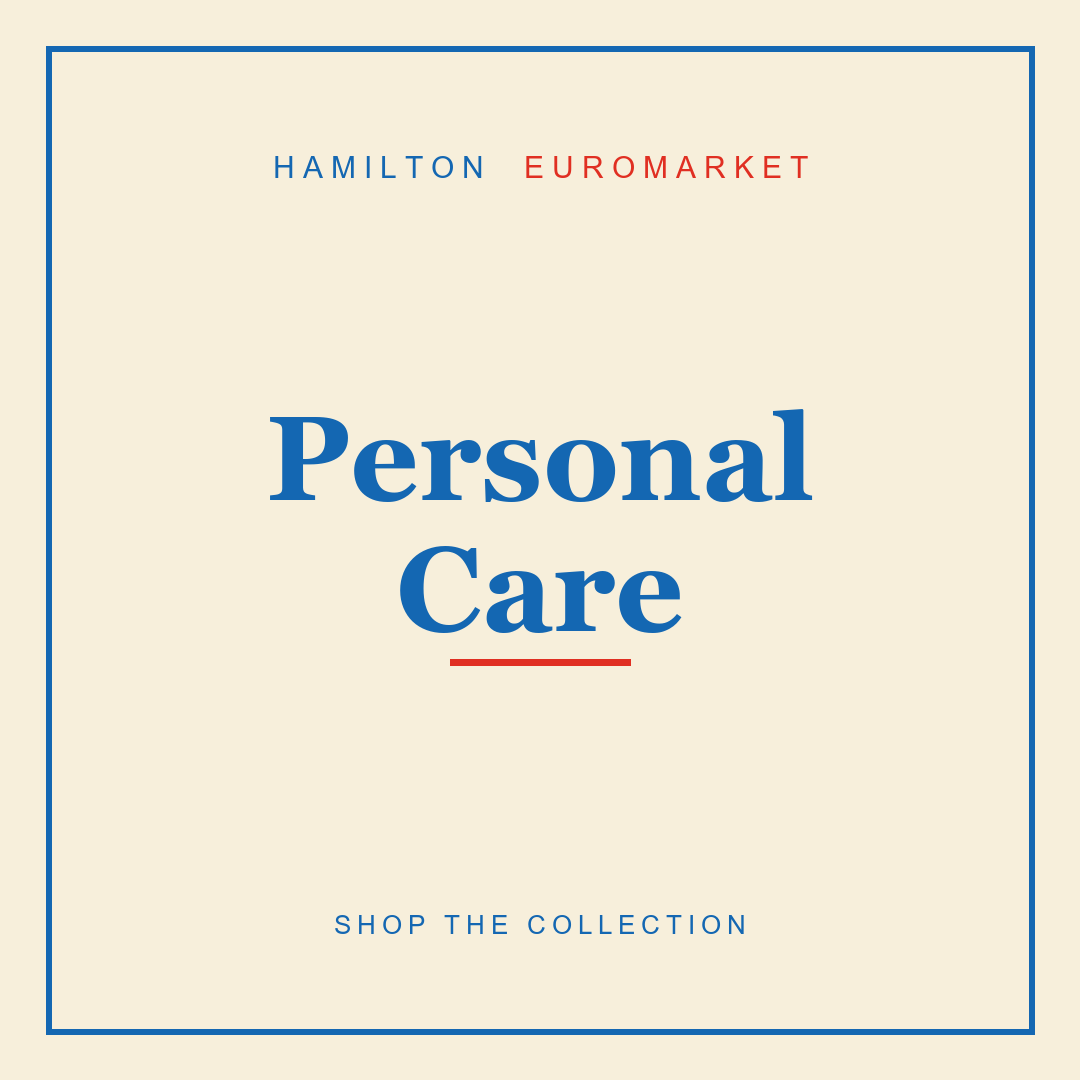 Personal Care — Hamilton Euromarket