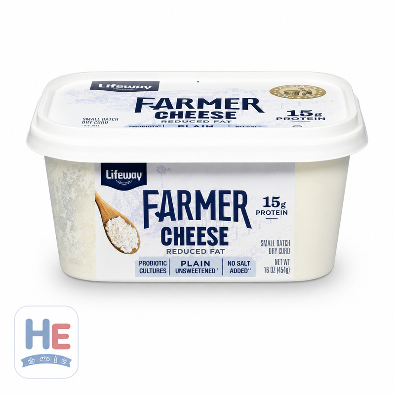 Lifeway Old Fashioned Reduced-Fat Farmer Cheese 454g (1lb)