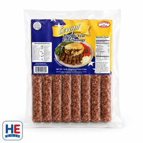 Brother & Sister Cevapi Skinless Beef & Veal Sausage, Bosnian-Style 907g (2lb)