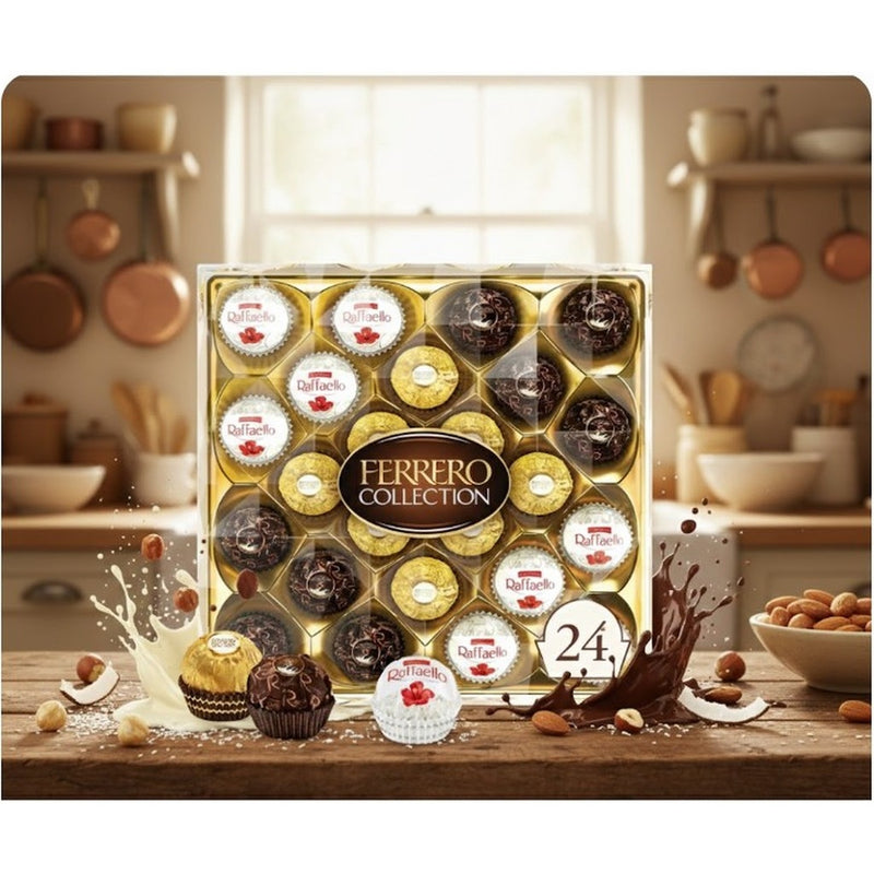 Ferrero Collection Assorted Chocolates Gift Box 24 Count 258 g