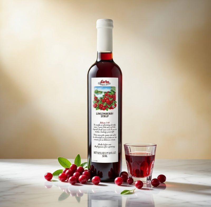Darbo Lingonberry Syrup 500 ml