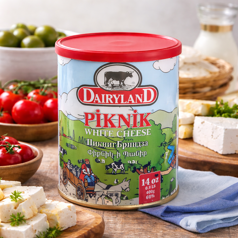 Dairyland Piknik White Cheese in Brine 60% 400 g