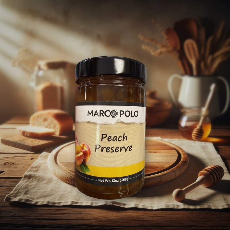 Marco Polo Peach Preserve 368g (13oz)