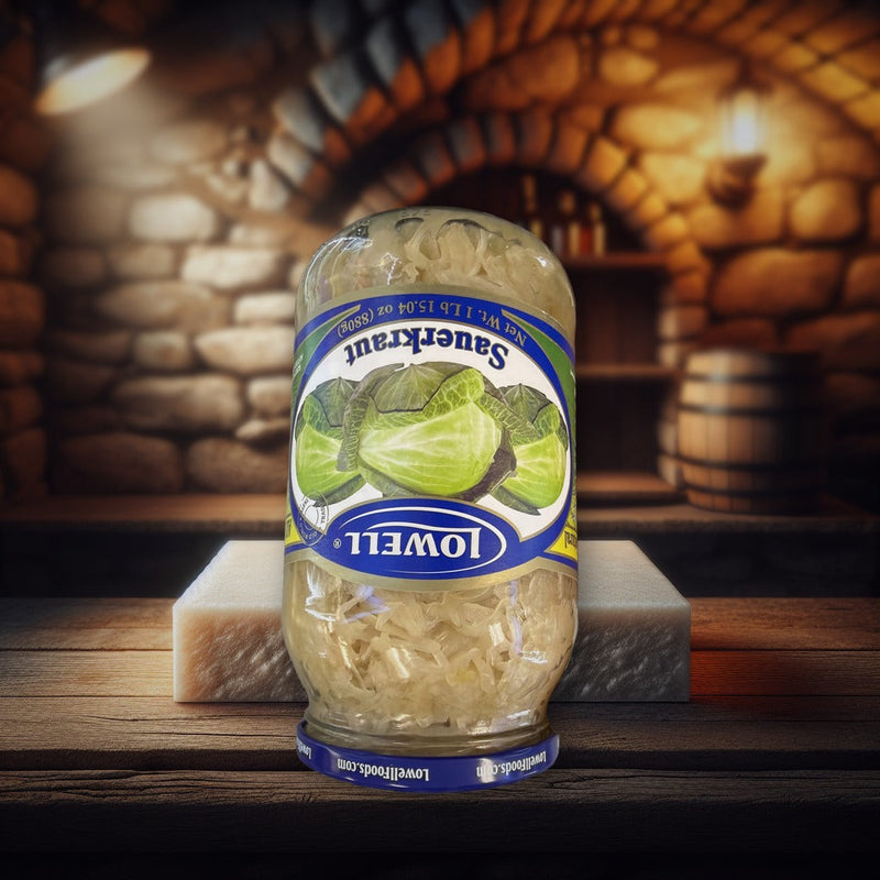 Lowell Sauerkraut 1 Lb 15.04 oz (888g) — authentic pantry product | Hamilton Euromarket