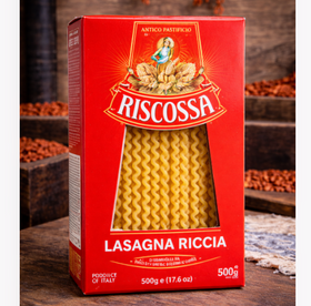 Riscossa Lasagna Riccia Italian Pasta 500g (1.1lb)
