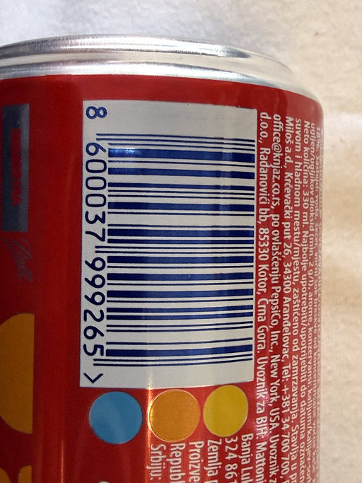 Knjaz Miloš Ivi Peach Breskva Sparkling Fruit Drink 330ml (11.2fl oz)