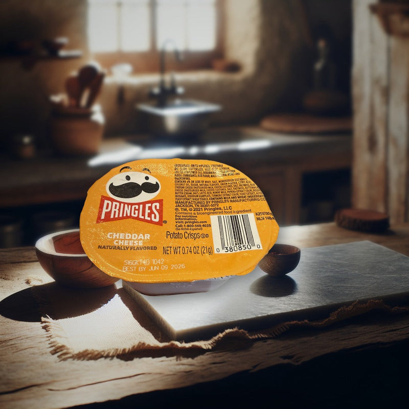 Pringles Crisps Snack Stacks Cheddar Cheese .74oz — authentic snack from United States | Hamilton Euromarket