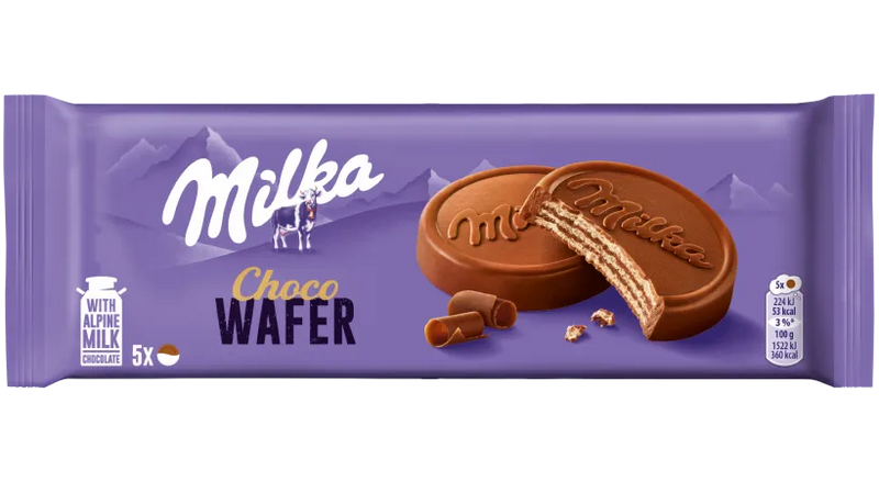 Milka Choco Wafer Milk Chocolate 150g (5.3oz)