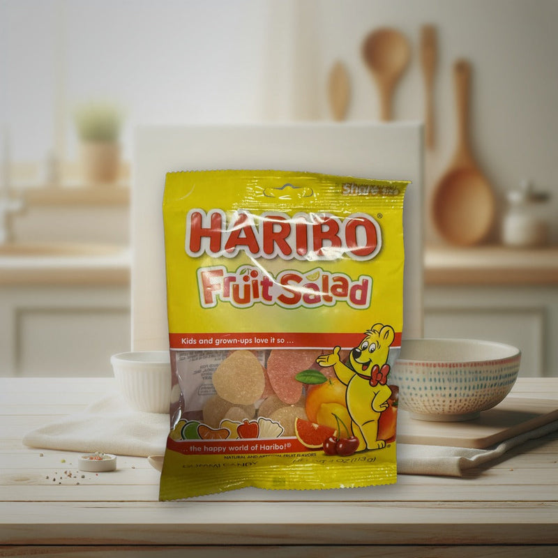 Haribo Fruit Salad Gummy Candy 113g (4oz)