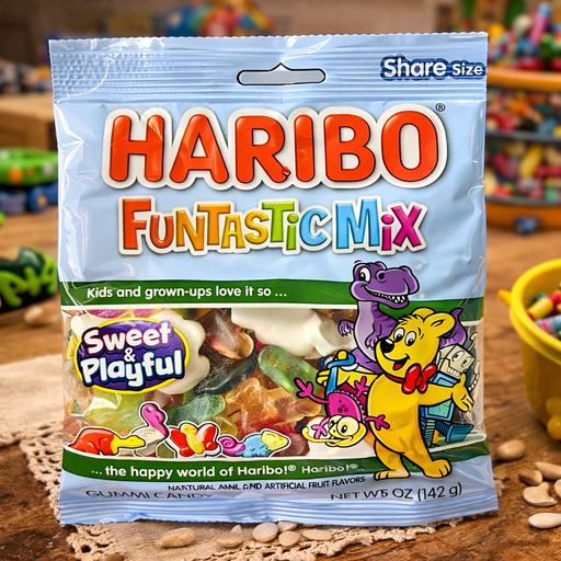 Haribo Funtastic Mix Gummy Candy 142g — authentic snack from Turkey | Hamilton Euromarket