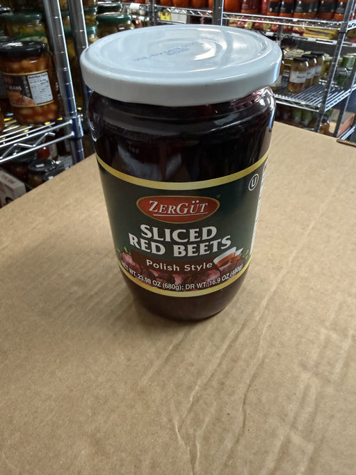 Zergut Sliced Red Beets Polish Style 680g (23.98oz)