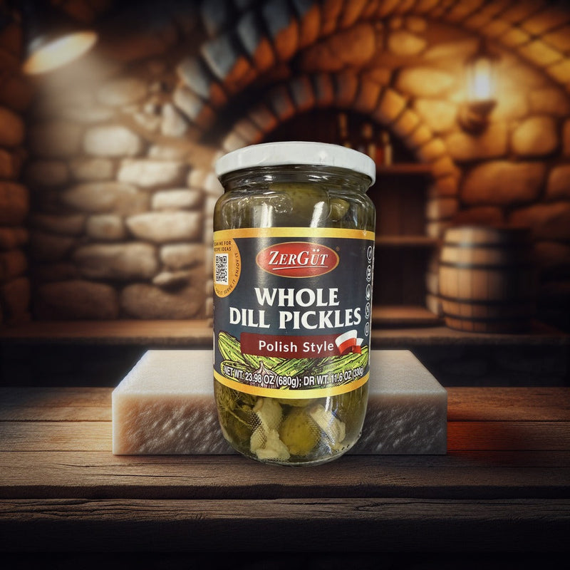 Zergüt Dill Pickles, Bulgarian Style 680g (1.5lb)
