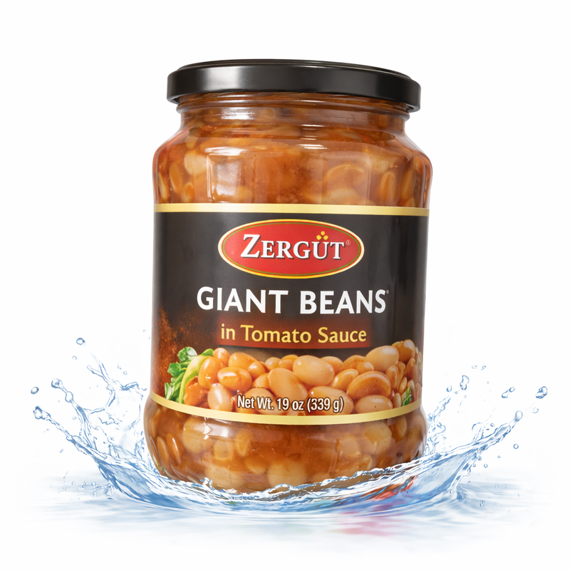 Zergut Giant Beans in Tomato Sauce 19 oz