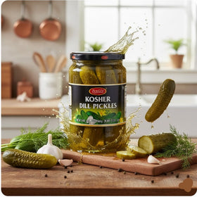 Zergüt Kosher Dill Pickles, Bulgarian Style 680g (1.5lb)