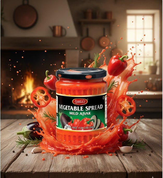 Zergut Mild Ajvar Vegetable Spread 540 g