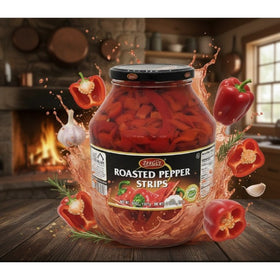 Zergüt Roasted Pepper Strips, Bulgarian Style 1.59kg (3.5lb)
