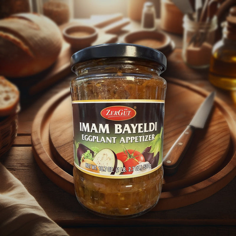 Zergüt Imam Bayeldi Eggplant Appetizer, Bulgarian Recipe 530g (18.7oz)