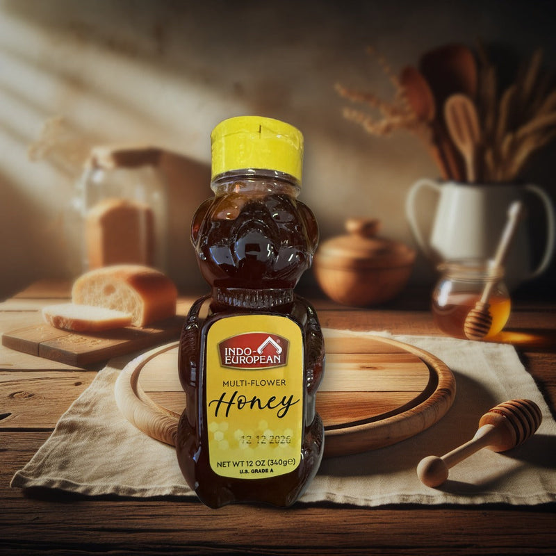 Indo-European Multi-Flower Honey 340g (12oz)