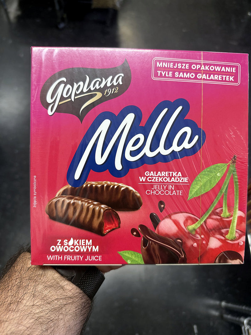 Goplana Mella Cherry Jelly in Chocolate, Polish 190g (6.7oz)